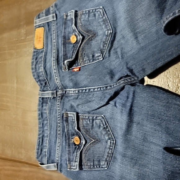 Levi's Dark Wash Flare Jeans - Picture 4 of 6